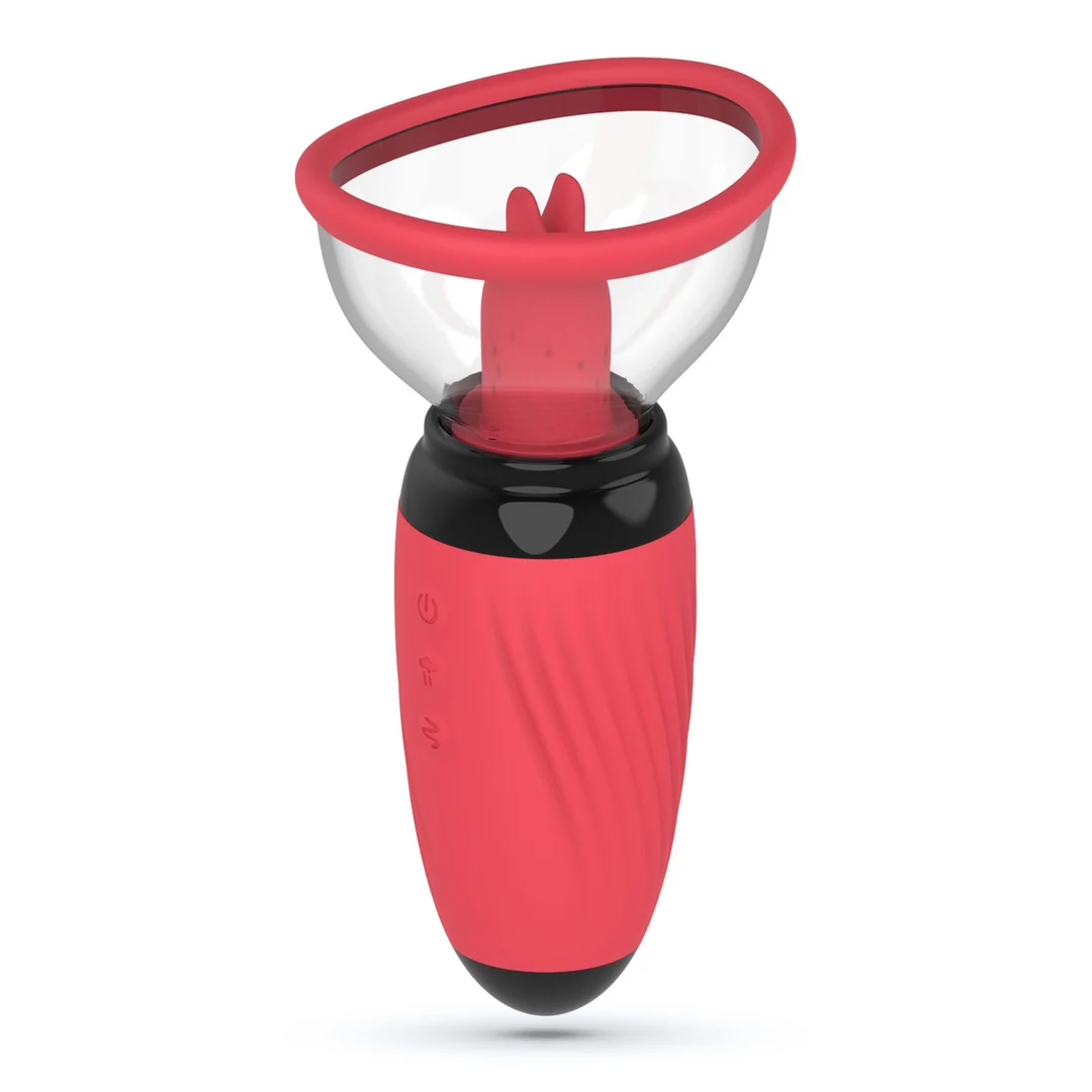 Crushious Scarlet vibrierende Unterdruckpumpe für die Vulva – Bild 3