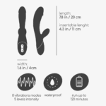 Crushious Dare Dong Rabbit Vibrator – Bild 5