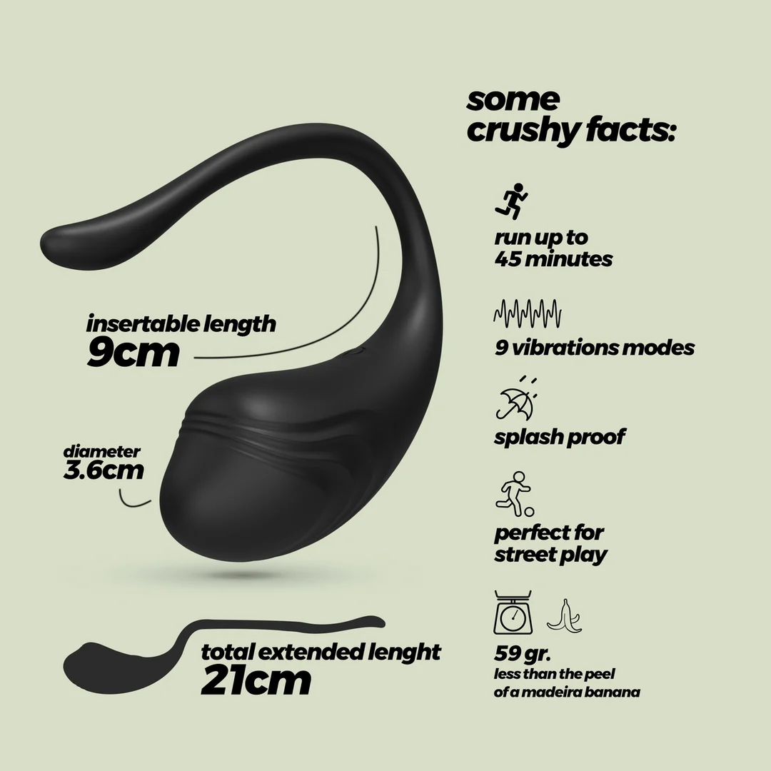 Crushious Tamago aufladbares Vibrations Ei – Bild 6