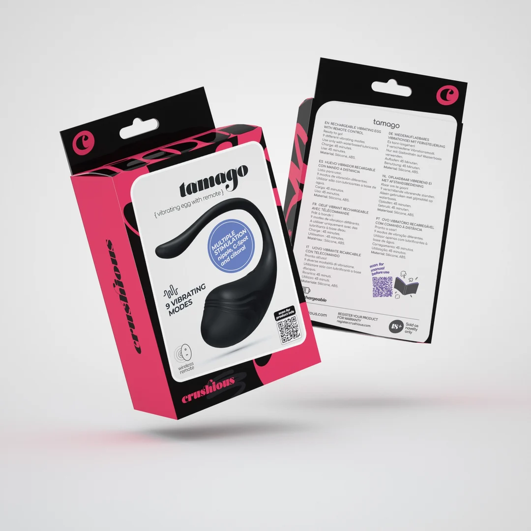 EX24593-2 Crushious Tamago aufladbares Vibrations Ei – Bild 1