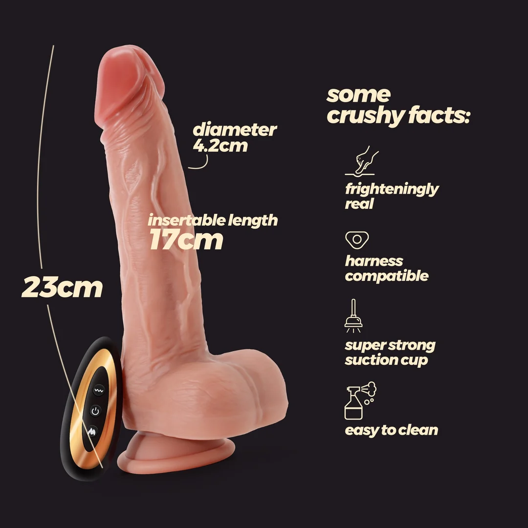 Crushious Inviktus Vibe Wärmender Vibrator – Bild 5