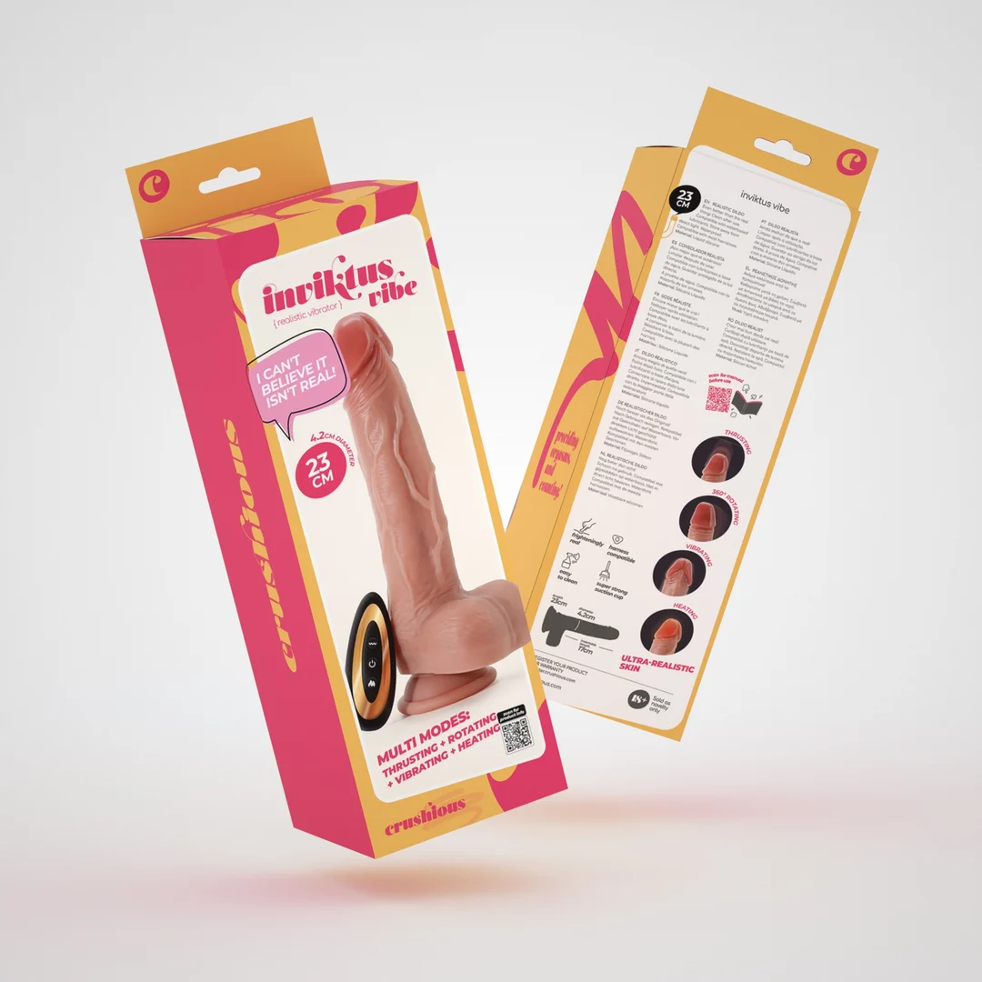 EX24701-2 Crushious Inviktus Vibe Wärmender Vibrator – Bild 1