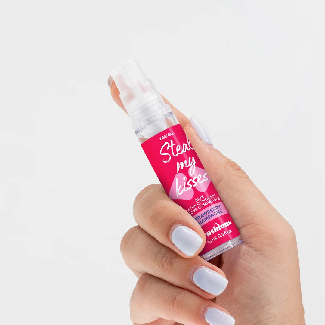 Crushious Steal My Kisses Gleitgel mit Erdbeergeschmack – Bild 5