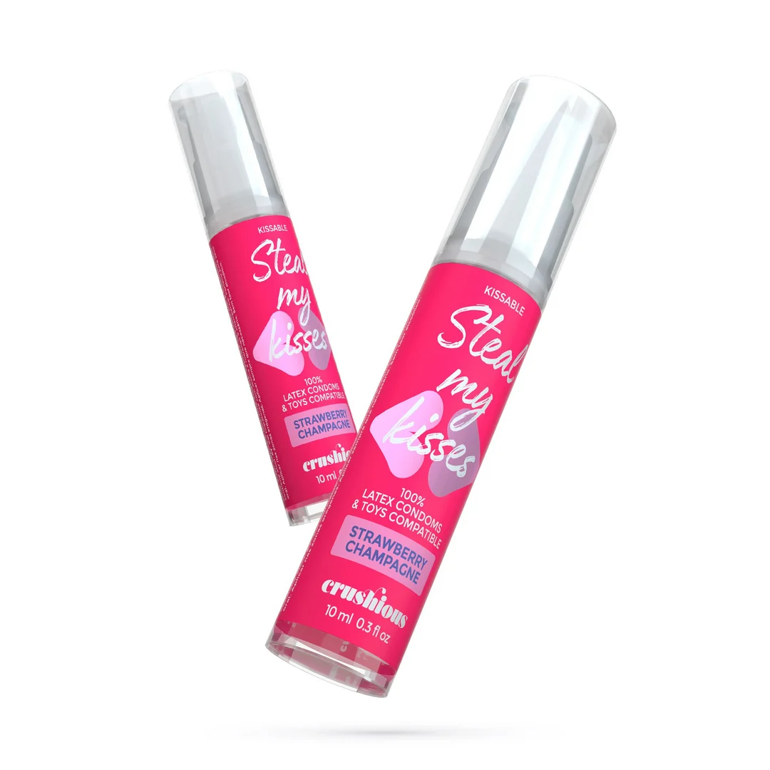 Crushious Steal My Kisses Gleitgel mit Erdbeergeschmack – Bild 2