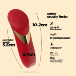 Crushious Blinders aufladbarer Vibrator schwarz – Bild 11