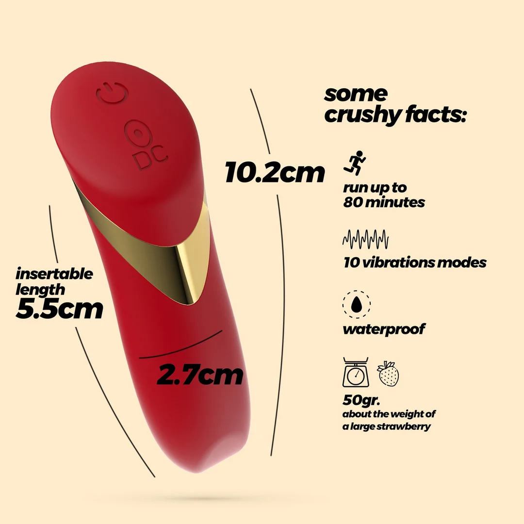 Crushious Blinders aufladbarer Vibrator schwarz – Bild 11