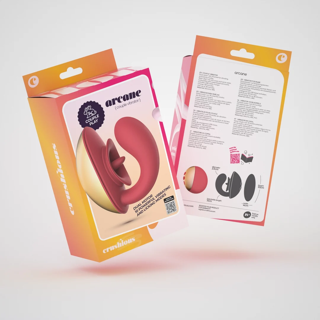 EX46409-2 Crushious Arcane Paarvibrator – Bild 1