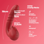 Crushious Osiria Rosen Vibrator – Bild 5
