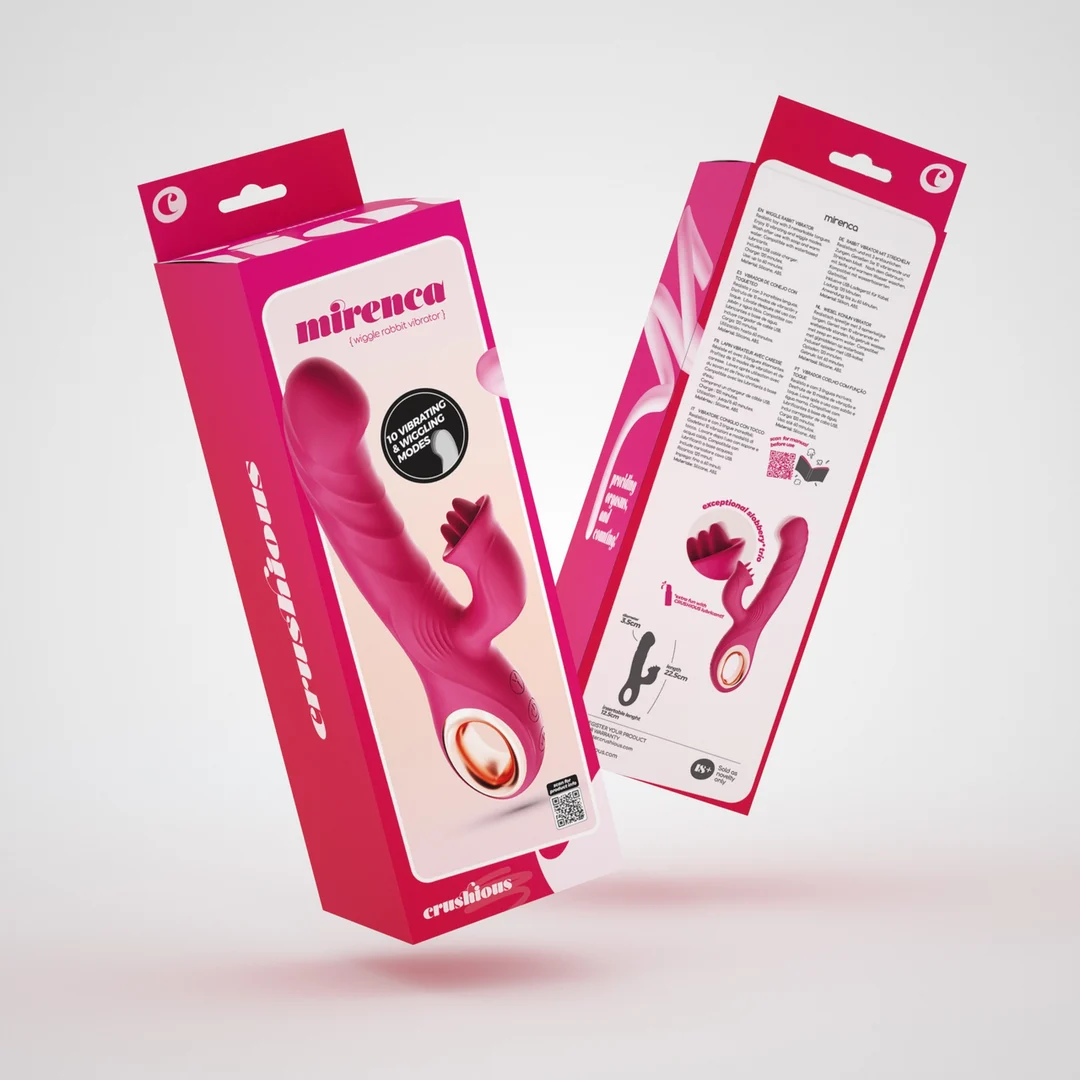 EX46734-2 Crushious Mirenca Wiggle Rabbit Vibrator – Bild 1
