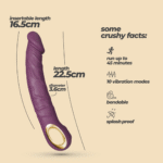 Crushious Magnus Bend flexibler Vibrator – Bild 17