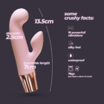 Crushious Mellow Cony Mini Rabbit Vibrator – Bild 5