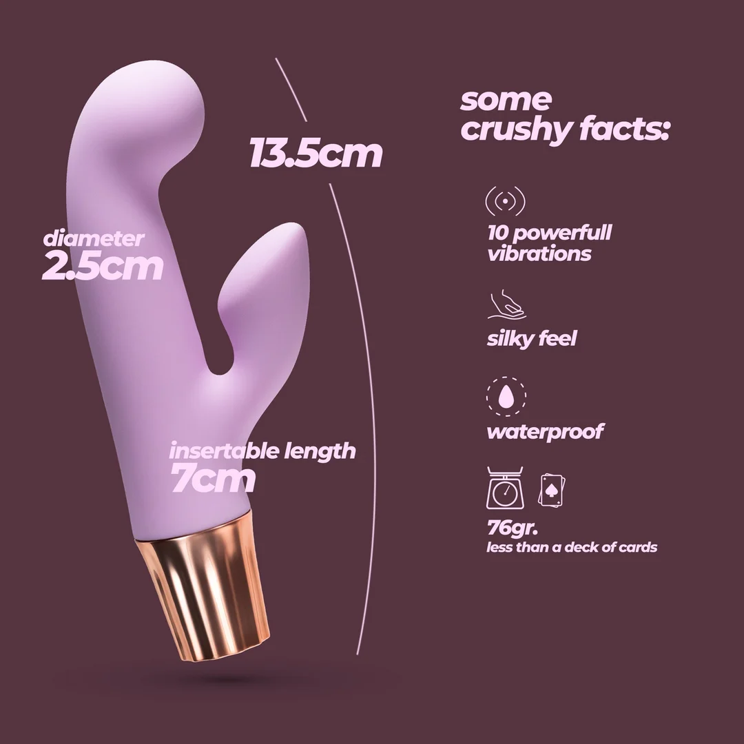 Crushious Mellow Cony Mini Rabbit Vibrator – Bild 11