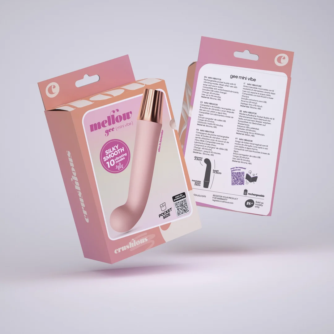Crushious Mellow Gee Mini G Punkt Vibrator – Bild 1