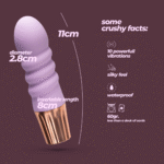 Crushious Mellow Bubbles Mini Vibrator, rosa – Bild 11