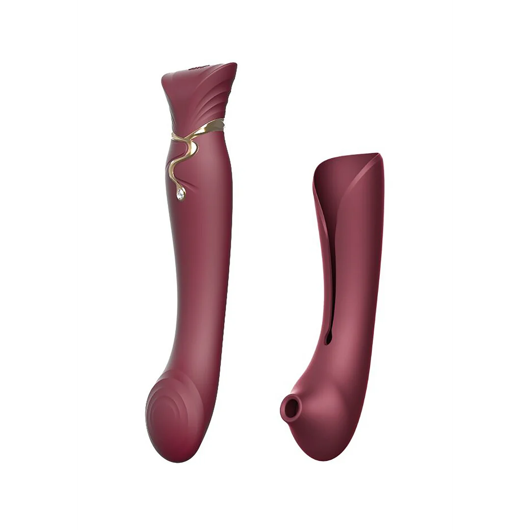 Queen Vibrator für den G Punkt und Stimulator mit Luftwellen – Bild 2