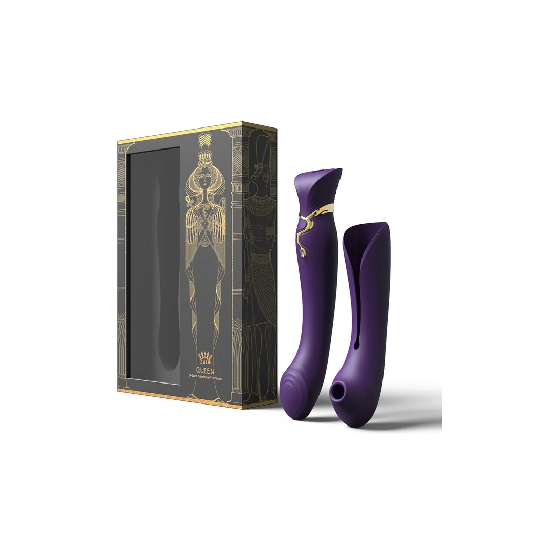 Queen Vibrator für den G Punkt und Stimulator mit Luftwellen – Bild 6