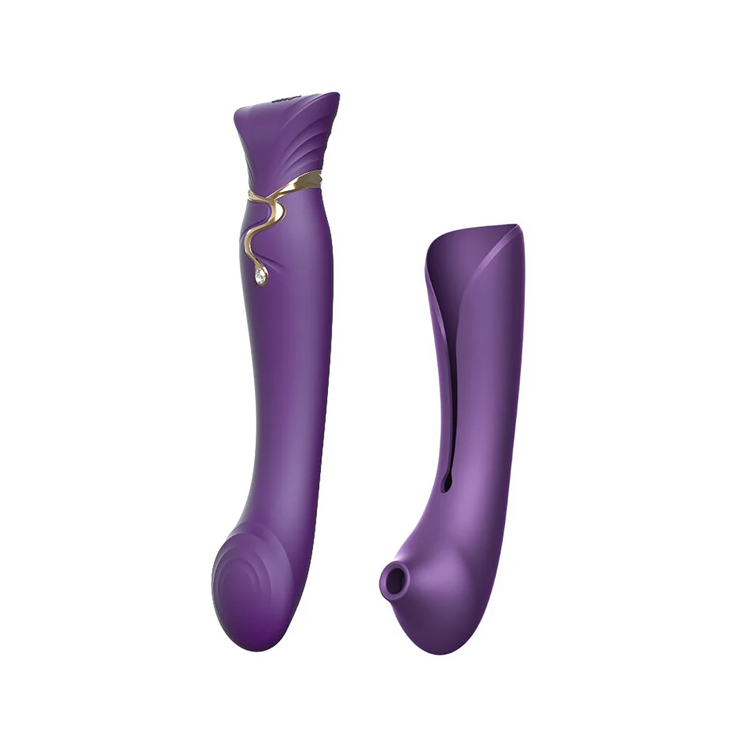 Queen Vibrator für den G Punkt und Stimulator mit Luftwellen – Bild 7