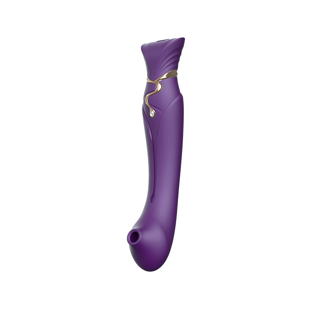 Queen Vibrator für den G Punkt und Stimulator mit Luftwellen – Bild 8
