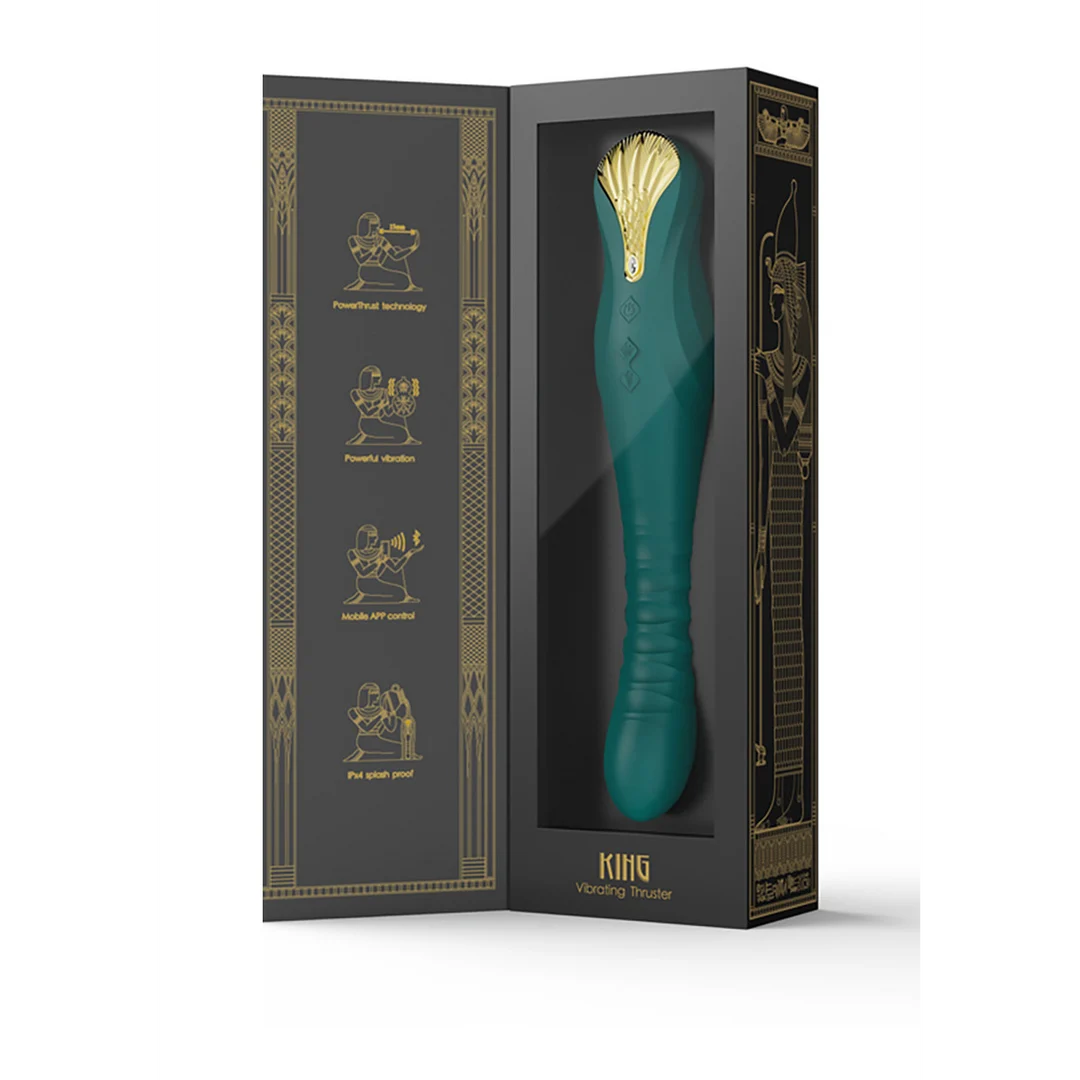G Punkt Vibrator – PowerThrust Stoßbewegungen – ZALO King Zalo – Bild 2