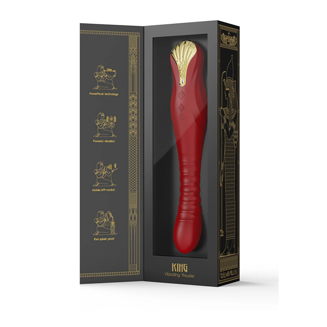G Punkt Vibrator – PowerThrust Stoßbewegungen – ZALO King Zalo – Bild 8