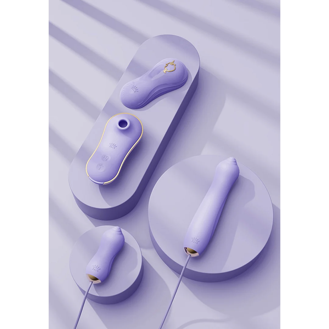 Zalo Unicorn Saugvibrator mit Pumpe und Aufsätzen – Bild 3
