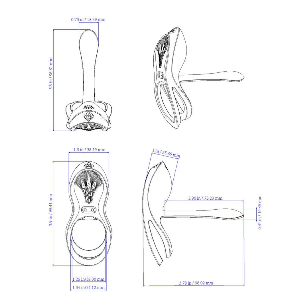 Tragbarer Paarvibrator – BAYEK – Bild 18