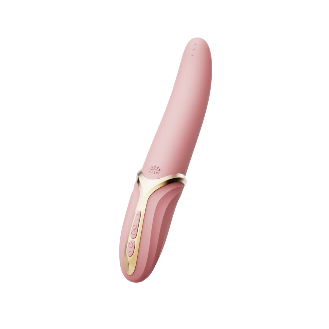 Zalo Clitoris Vibrator mit Wärmefunktion, Elfenbeinweiß – Bild 15