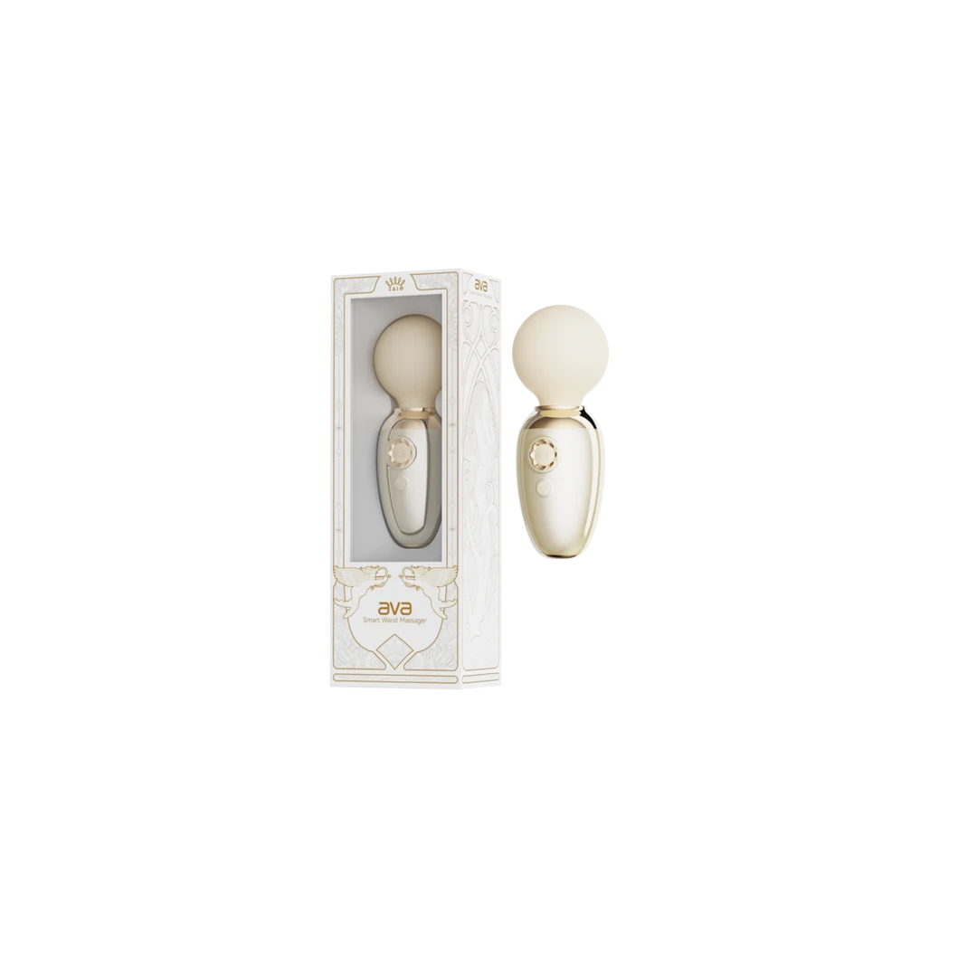 Zalo Ava Smart Wand Massager in Elfenbeinweiß – Bild 1