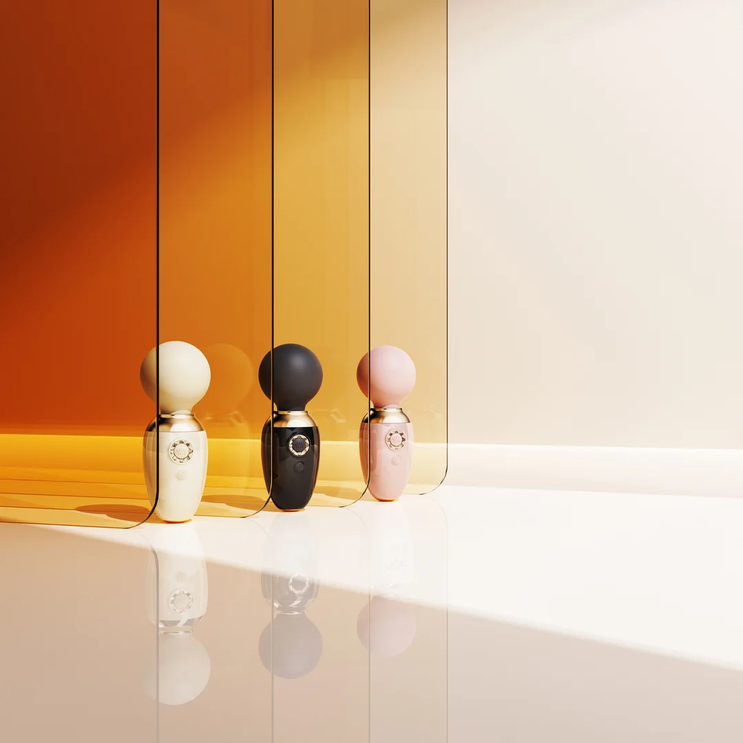 Zalo Ava Smart Wand Massager in Elfenbeinweiß – Bild 6
