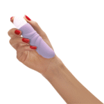 Mini Vibrator für unterwegs mit Rillen – Fun Factory Pastell Lila – Bild 3