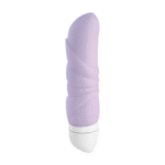 Mini Vibrator für unterwegs mit Rillen – Fun Factory Pastell Lila – Bild 4