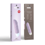 Mini Vibrator für unterwegs mit Rillen – Fun Factory Pastell Lila