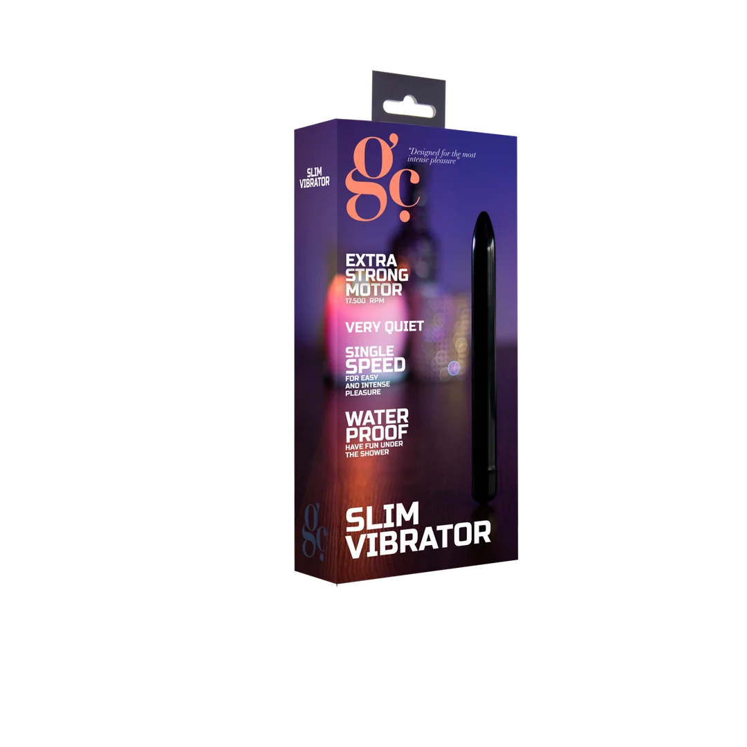 GC004BLK-2 Vibrator – schlank und wasserdicht – GC by Shots – Bild 1