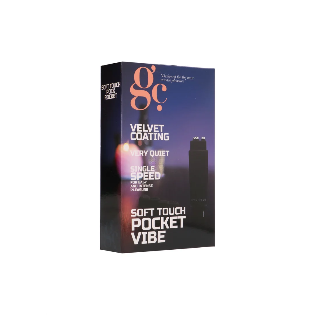 GC012BLK-2 GC by Shots Soft Touch Pocket Vibe – Bild 1