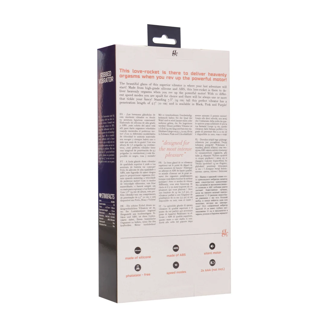 GC by Shots gerippter Vibrator – Bild 2