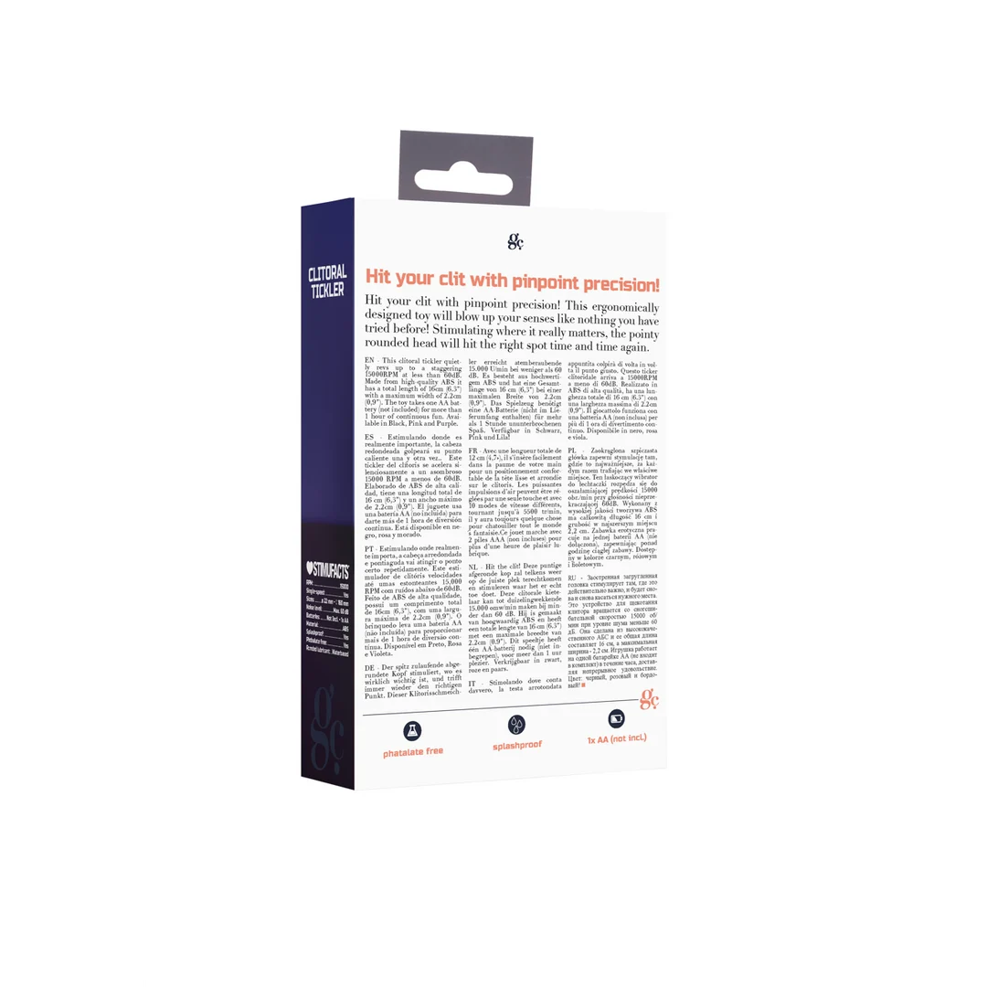 GC by Shots klitoraler Stimulator, schwarz – Bild 2