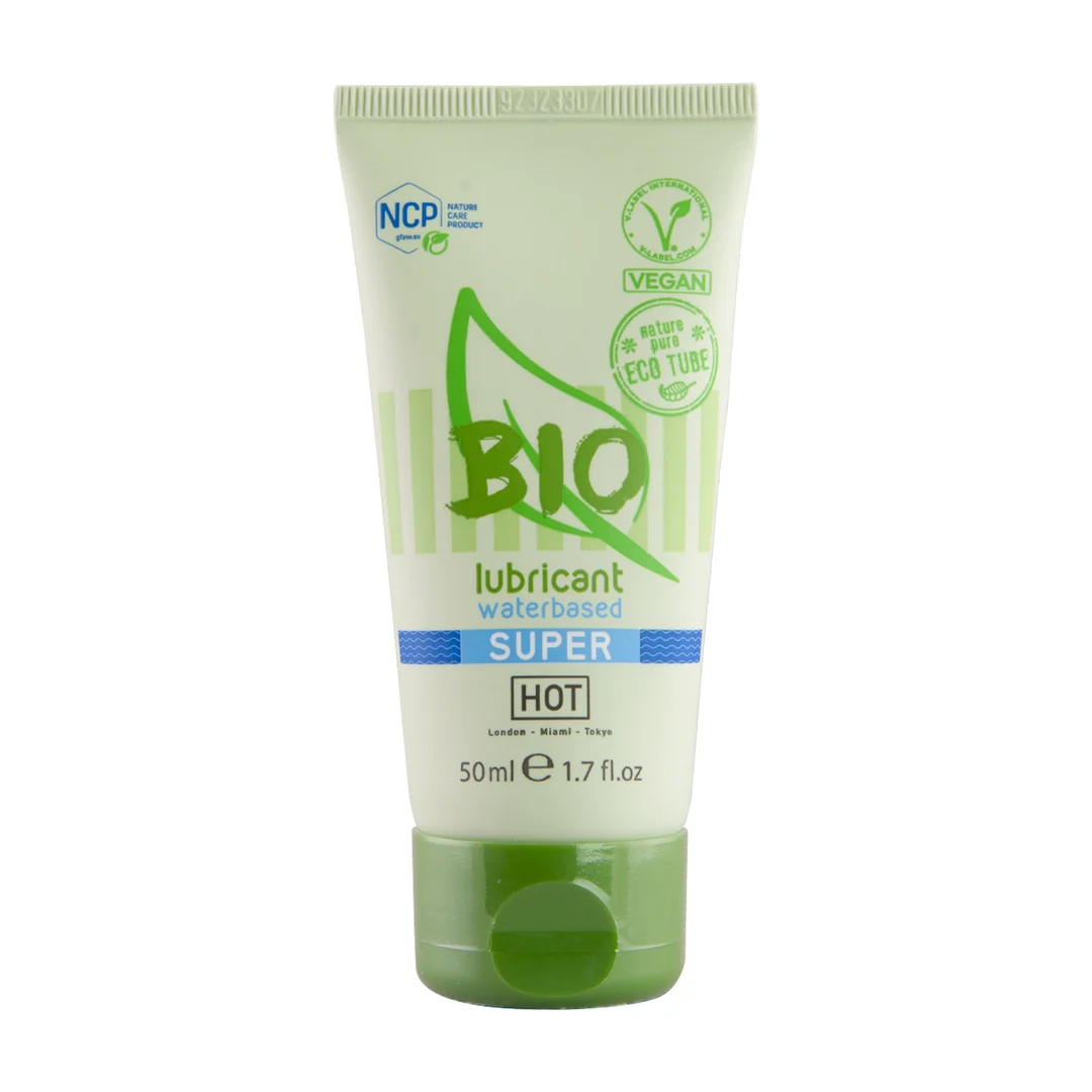 Gleitgel auf Wasserbasis – biologisch vegan mit Carrageen – ohne Parfüm, geschmacksneutral – 50 ml – Superglide – Bild 2