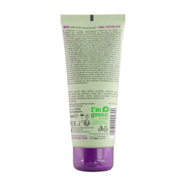 HOT Superglide Anal Gleitgel auf Wasserbasis