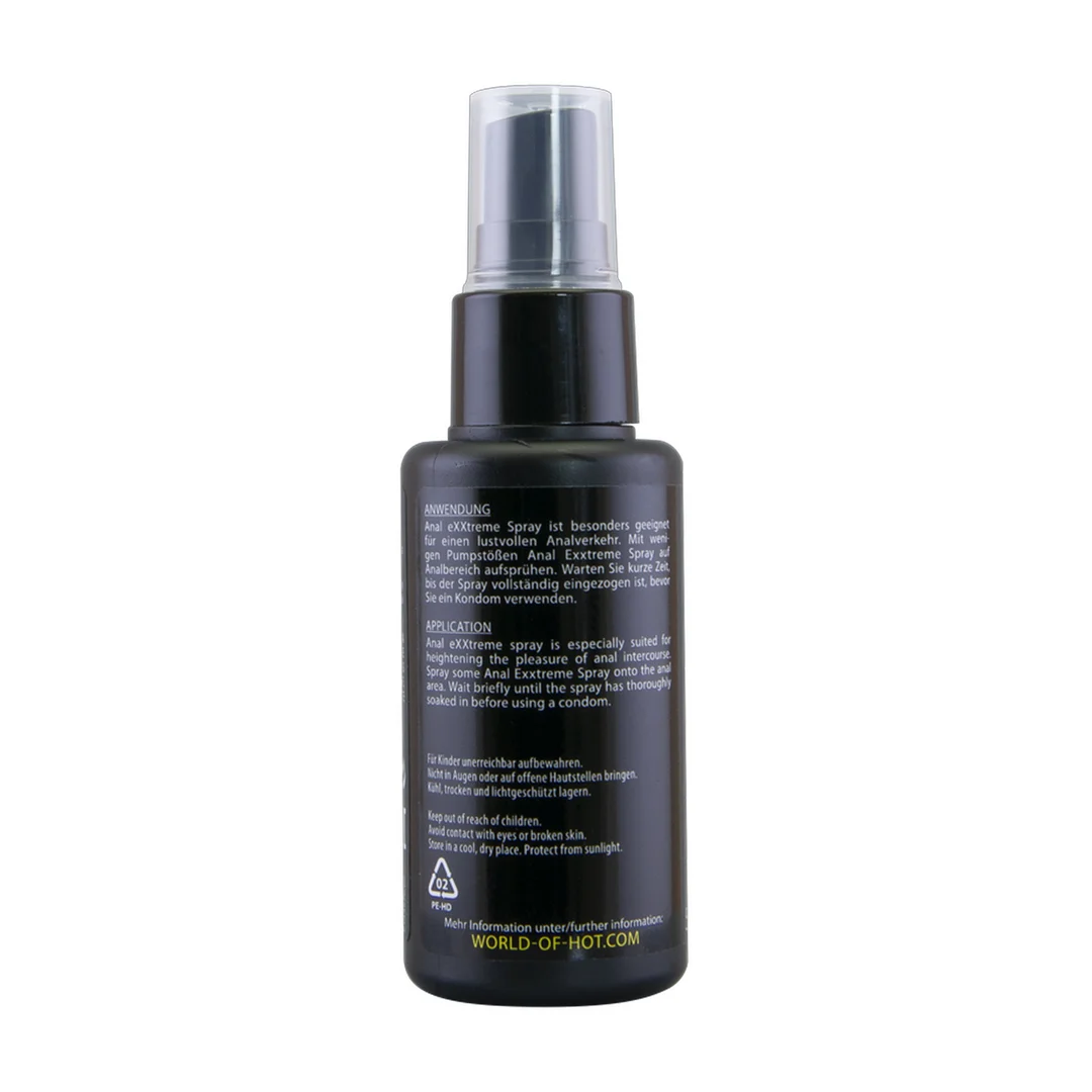 Gleitgel für die anale Anwendung, Anal Spray, unparfümiert und geschmacksneutral, 50 ml – Bild 2