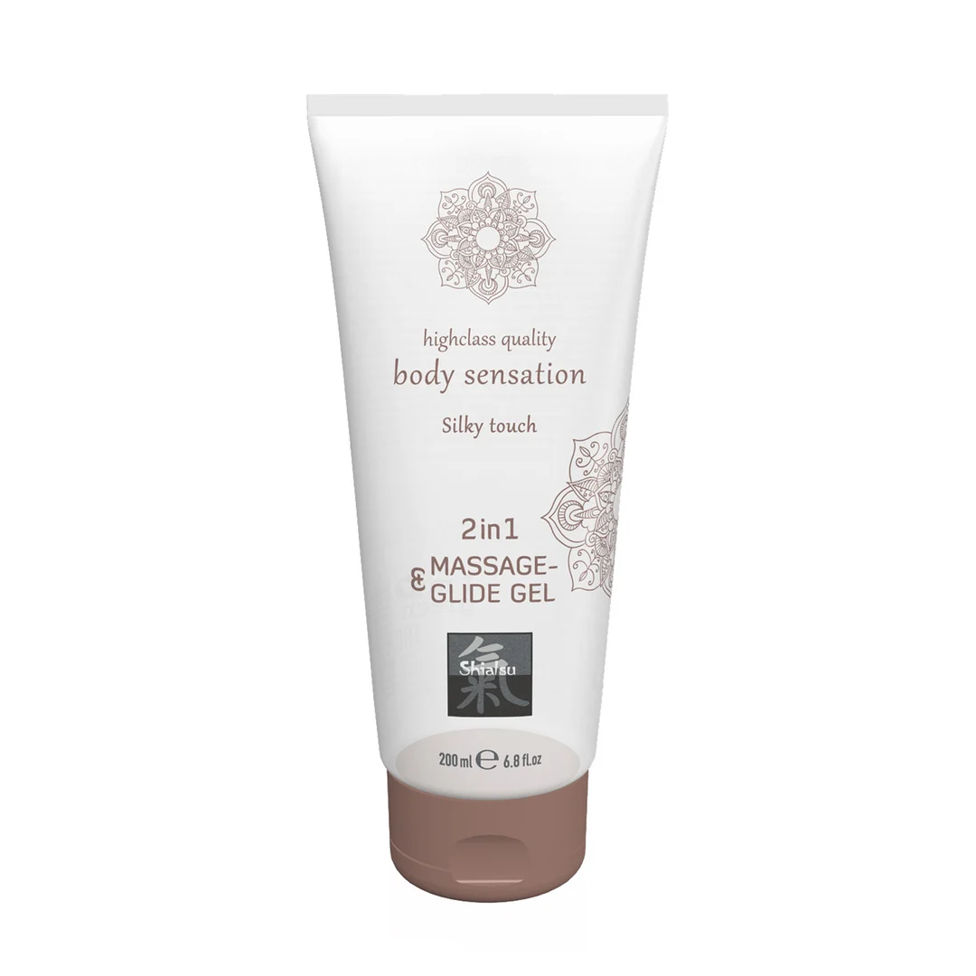 Massageöl und Gleitgel in einem – Silky Touch 2 in 1 Massage und Gleitgel, samtweich und nicht klebrig – 7 fl oz / 200 ml – Bild 2