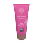 HOT 2 in 1 Massage und Gleitgel Himbeere – Bild 2