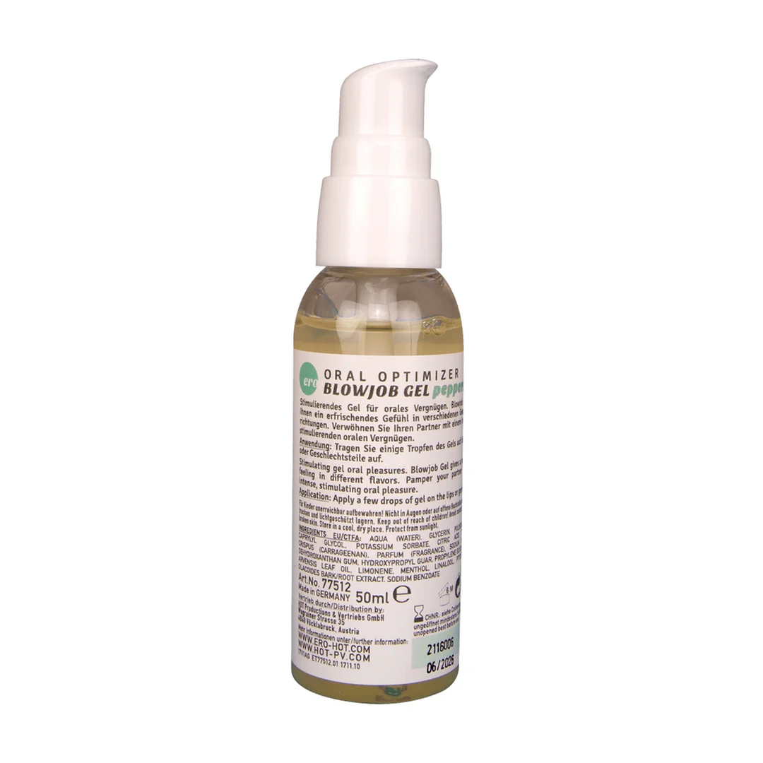 HOT Oral Optimizer Deepthroat Gel mit Minzgeschmack – Bild 1