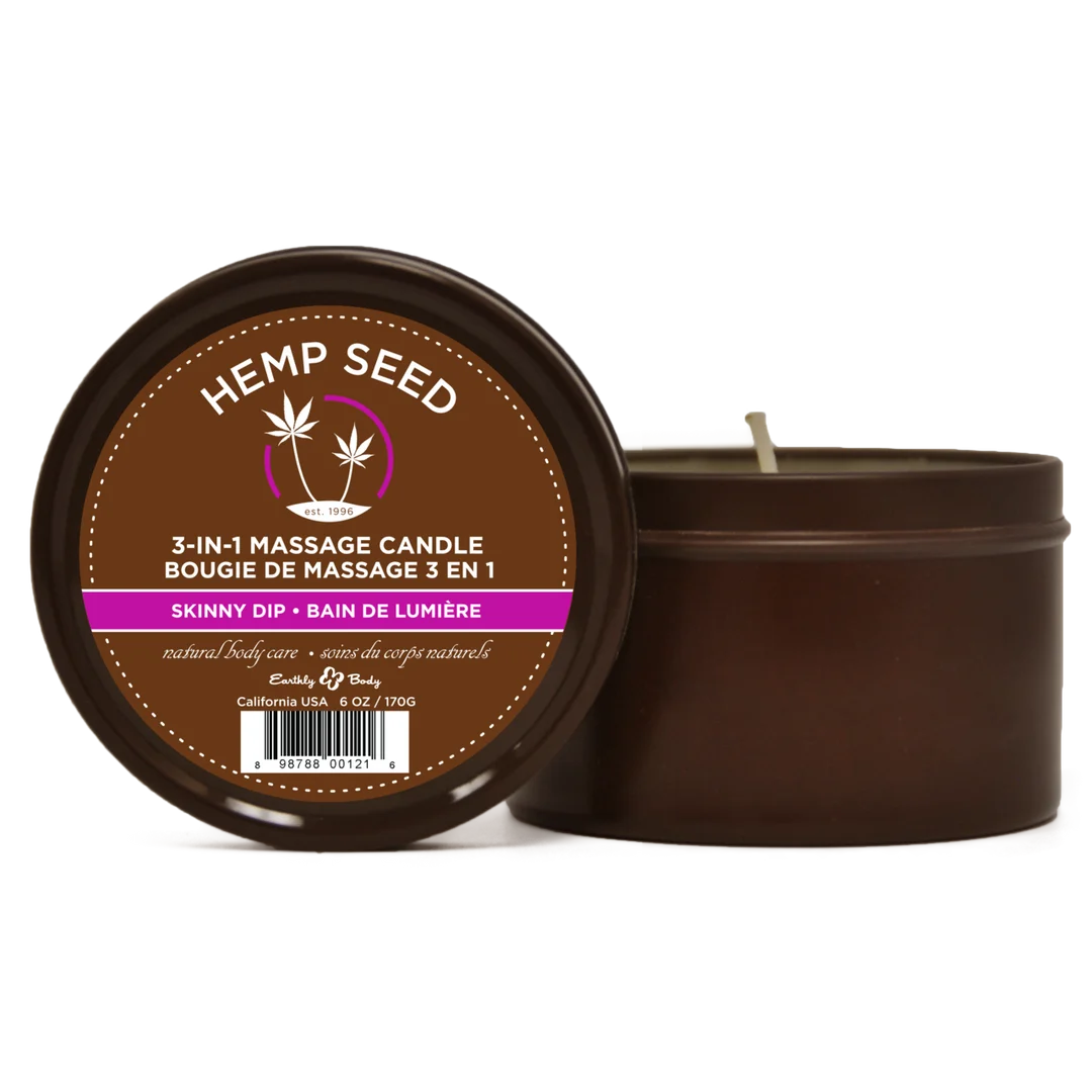 Skinny Dip Massagekerze 170 g – Bild 1