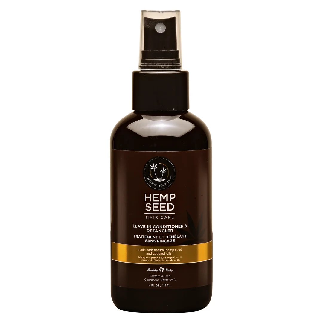 HSHX022 Leave in Conditioner und Entwirrungsspray – spendet Feuchtigkeit, entwirrt und schützt vor Hitze – Weißer Tee und Ingwer – Earthly Body – 118 ml – Bild 1