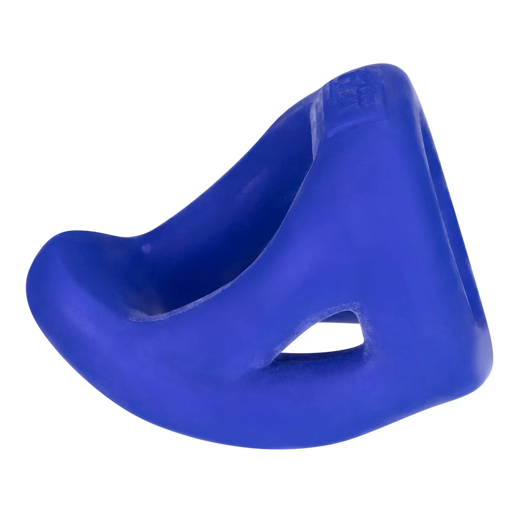 Nicht vibrierender Cockring mit ergonomischer Passform, Kobalt – Bild 3