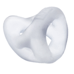 Nicht vibrierender Cockring mit ergonomischer Passform, Kobalt – Bild 5