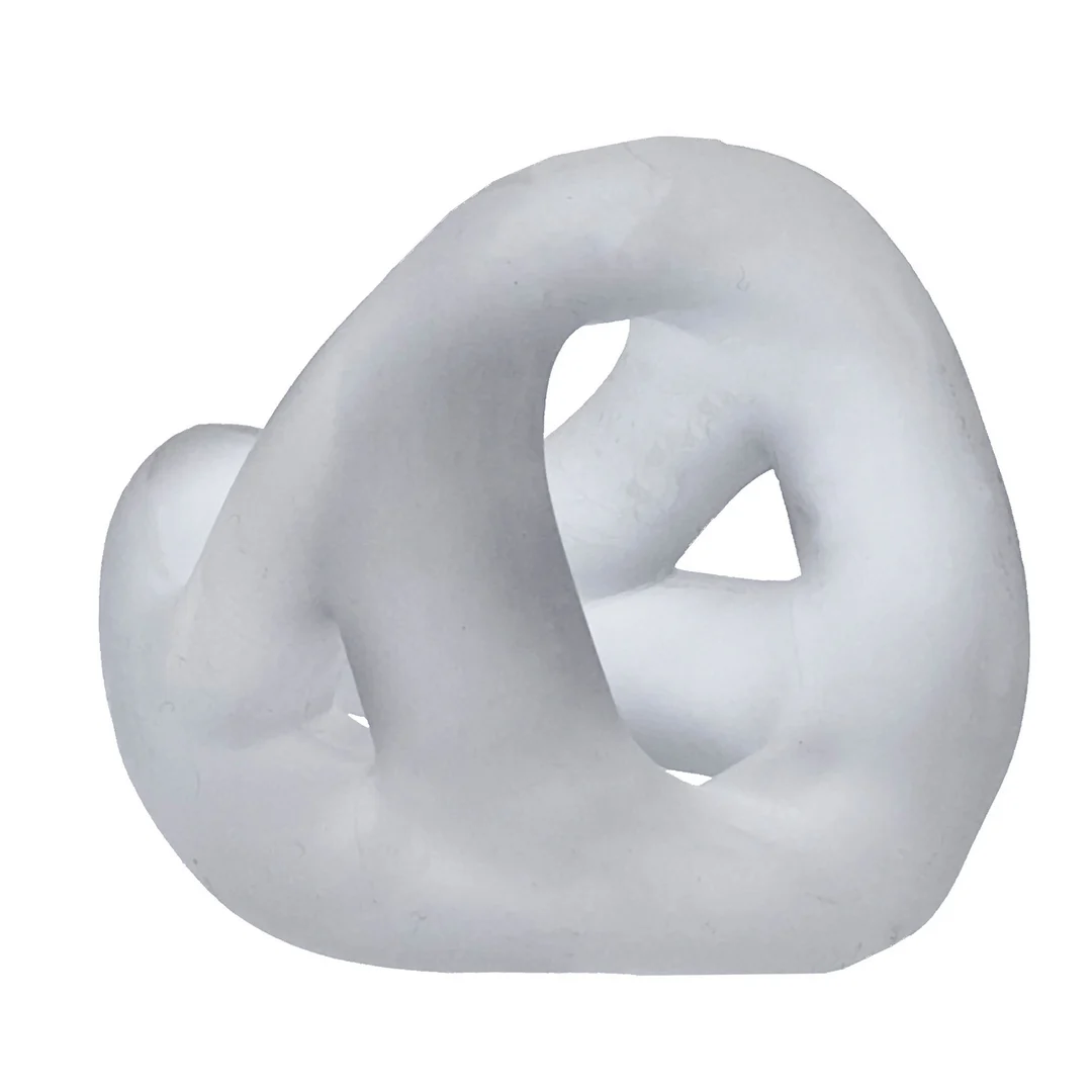 Nicht vibrierender Cockring mit ergonomischer Passform, Kobalt – Bild 6