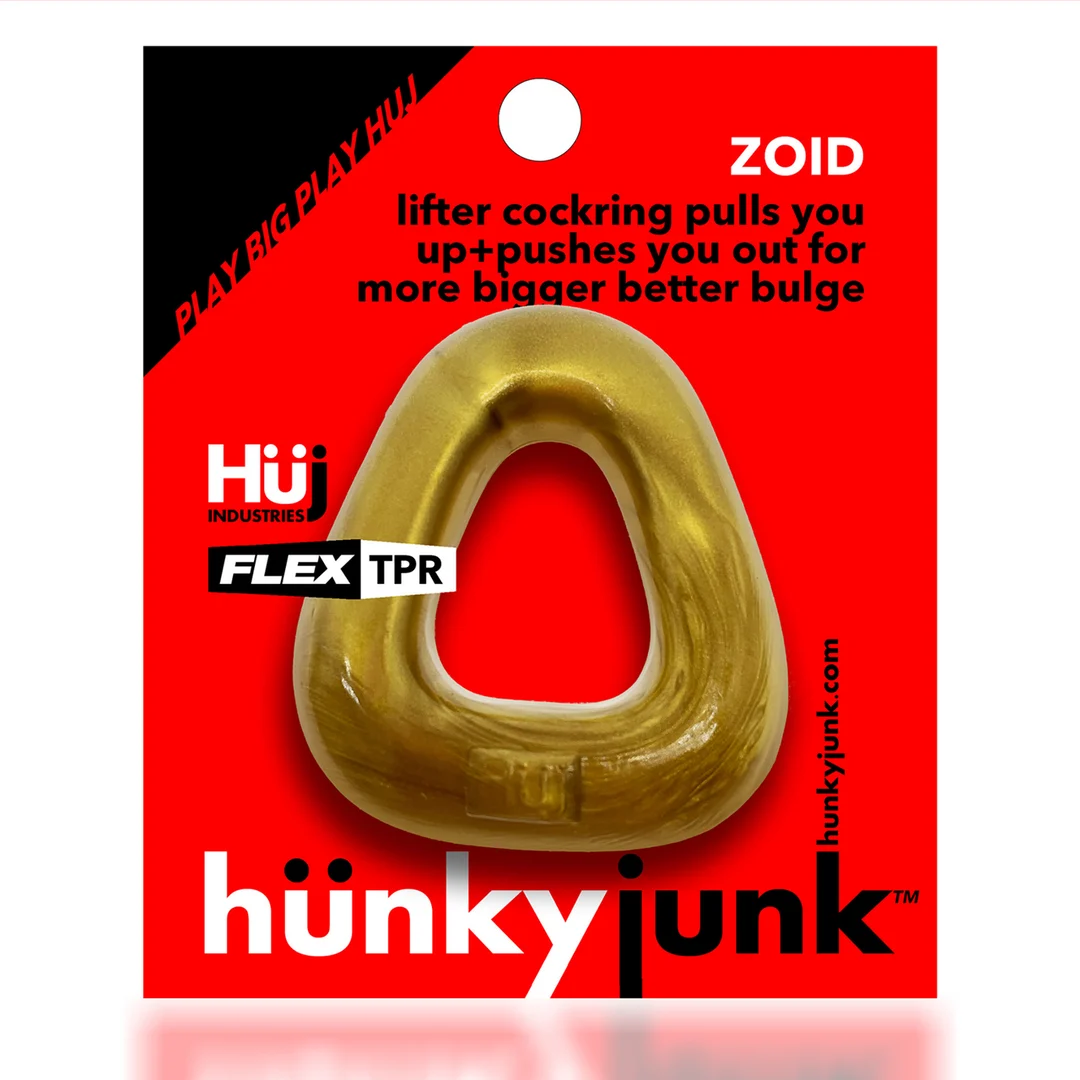 HUJ-129-BRZ-2 Hunkyjunk Zoid Cockring in Bronze – Bild 1