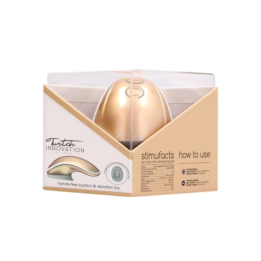 Klitorisvibrator mit freihändigem Design – Tester Innovation by Shots – Bild 1