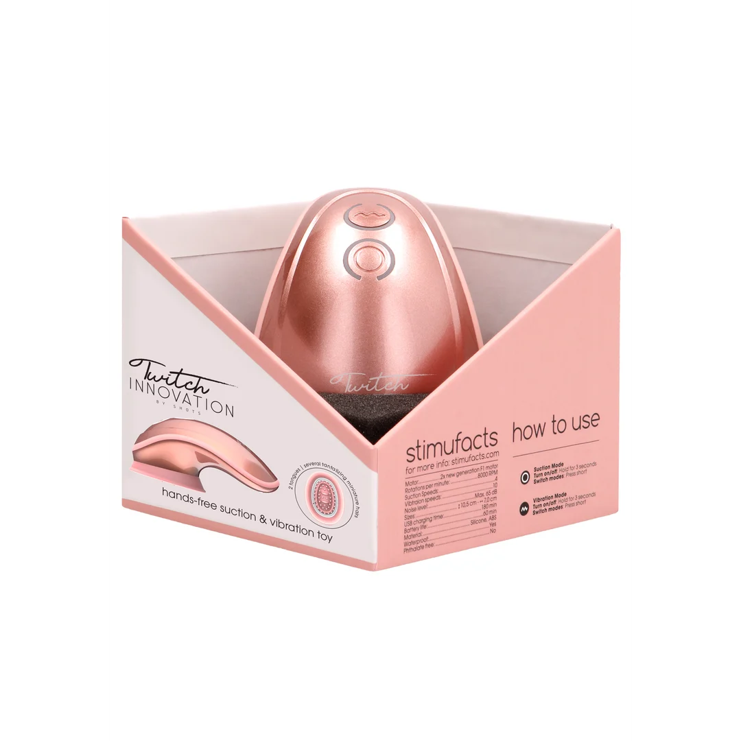 Klitorisvibrator mit freihändigem Design – Tester Innovation by Shots – Bild 14